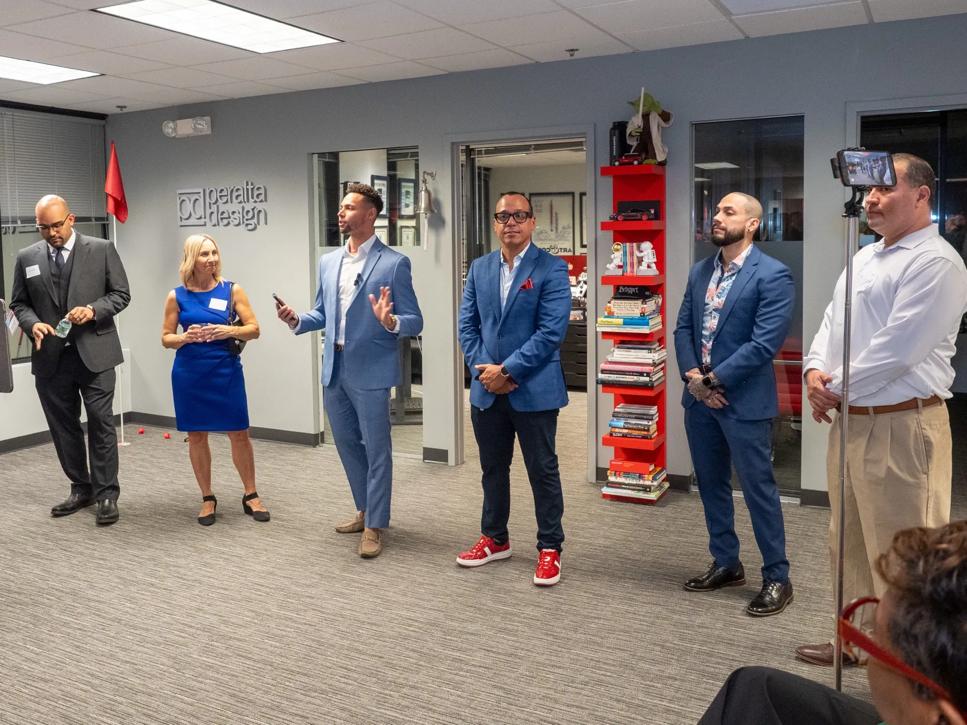 CBNA presenters and speakers at Peralta Design HQ